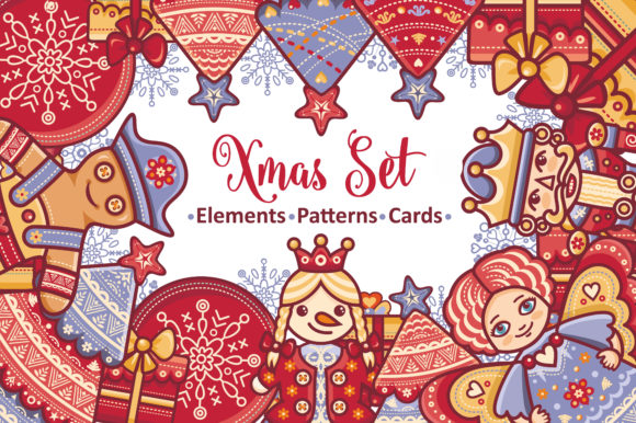 Christmas MEGA Clipart for Website and Editorial Design