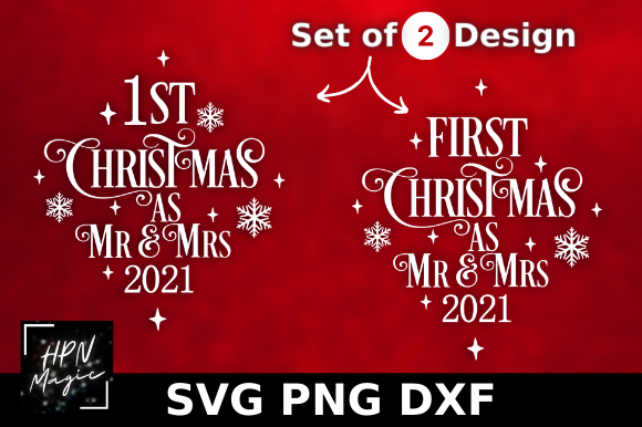 First Christmas As Mr and Mrs Embroidery Review