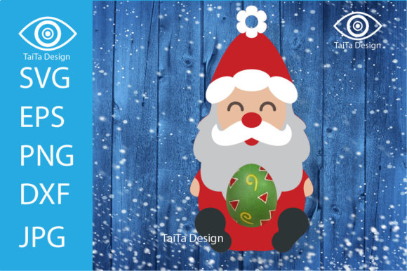 Layered Santa Christmas Ornament SVG Review