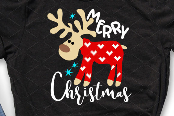 Merry Christmas Deer Pajama T Shirt Embroidery Review