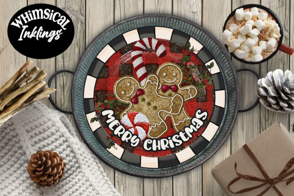 Merry Christmas Gingerbread Illustration Review